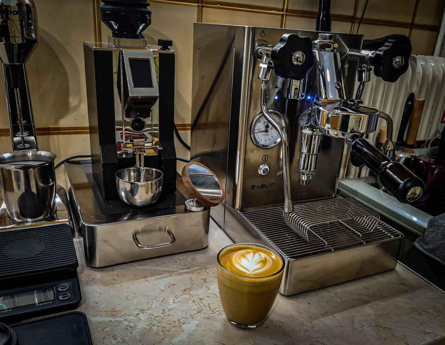 Lelit Mara Pl62x Automatic Espresso Machine 1350W Pressure 15bar Black