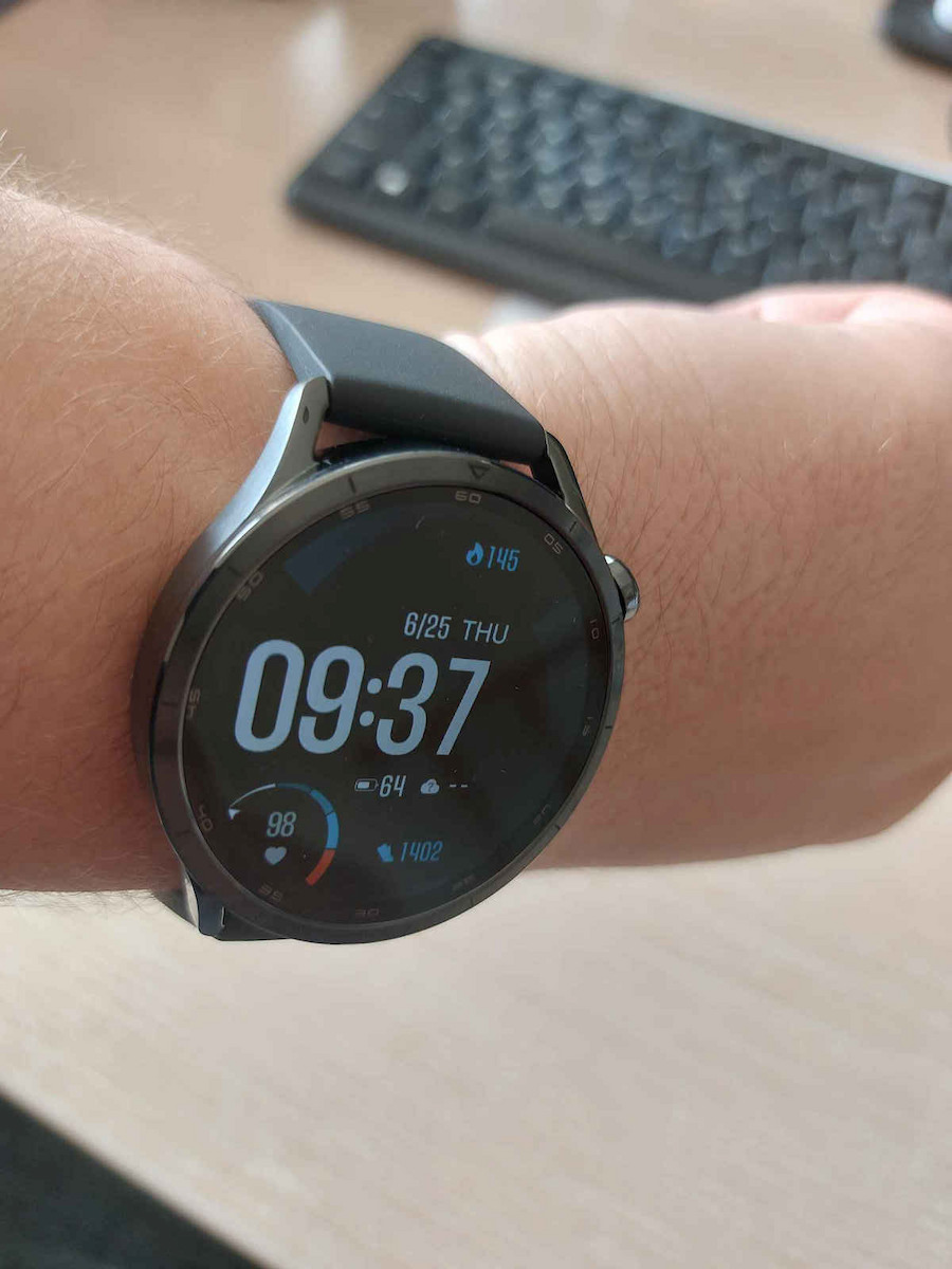 Xiaomi Watch S5 Stainless Steel 46mm Αδιάβροχο με Παλμογράφο (Black)
