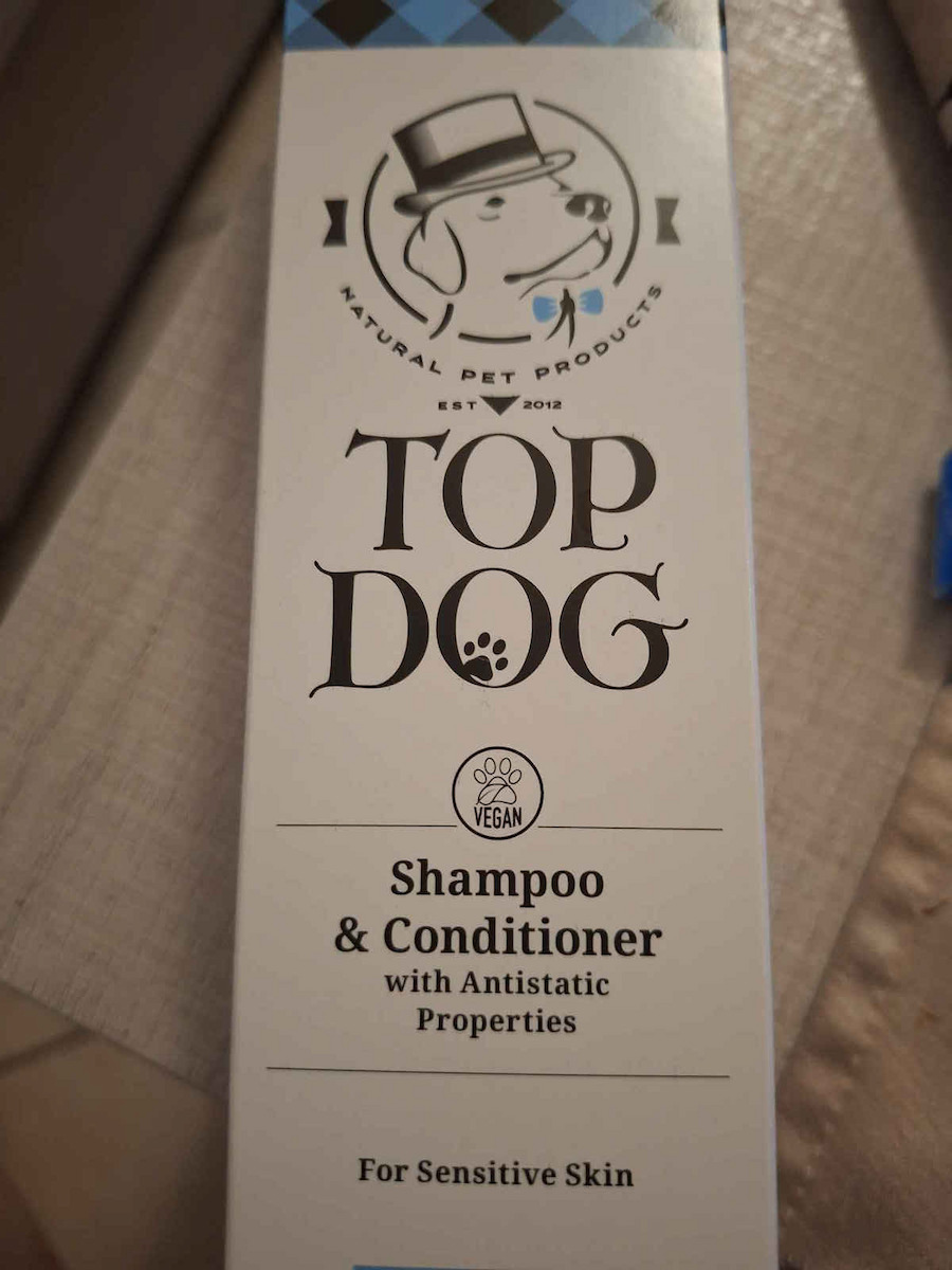 Top Dog Hundeshampoo für Hunde mit Conditioner 250ml