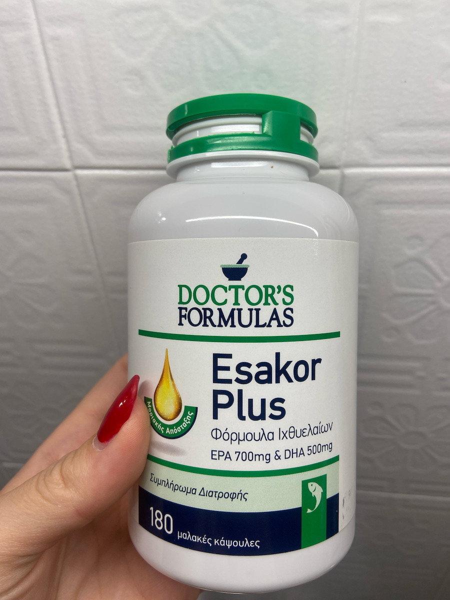 Doctor's Formulas Esakor Plus Fish Oil 180 softgels
