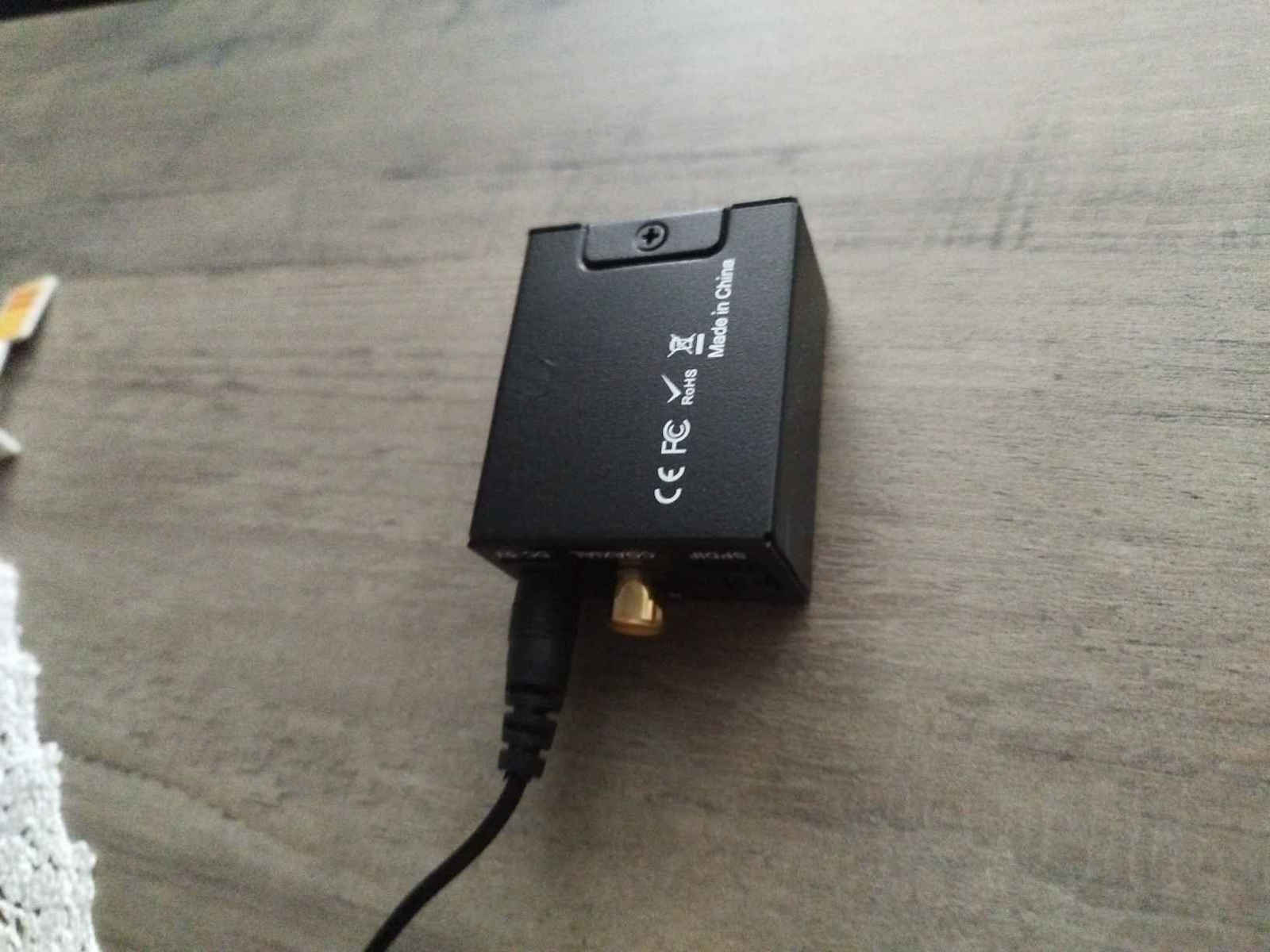 Convertor Coaxial / Toslink Femelă la 3.5mm / RCA Femelă 1 Bucată 77700458-1