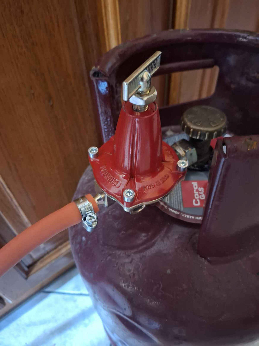 Proton Regulator de Gaz Presiune înaltă Setare externă De Flux Maxim 12 kg/h