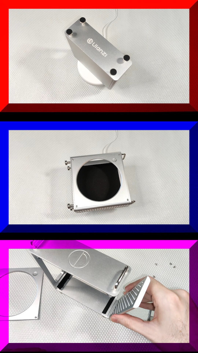 Ulanzi Qt01 Desktop Stand Mini PC / SFF Silver X088