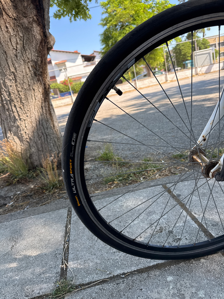 Continental Ultra Sport Iii Λάστιχο Ποδηλάτου Δρόμου 28" 700 x 32C Συρμάτινο