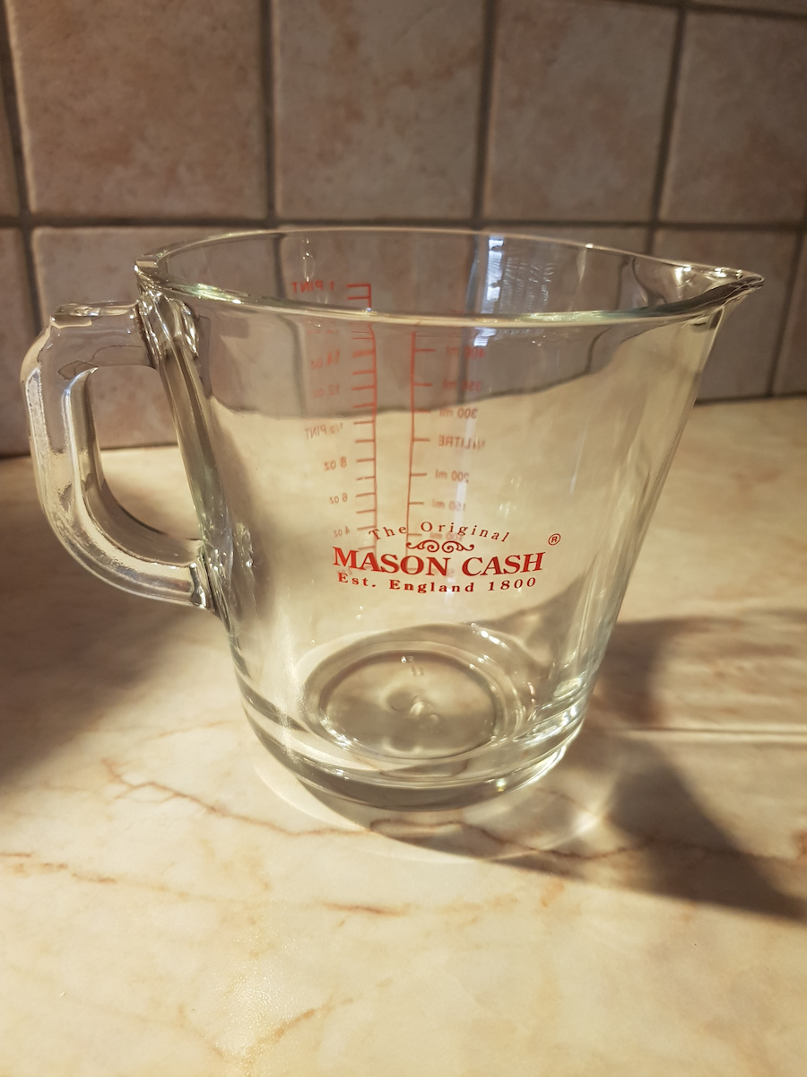 Mason Cash Glas Küchenmessgerät 500ml 1Stück