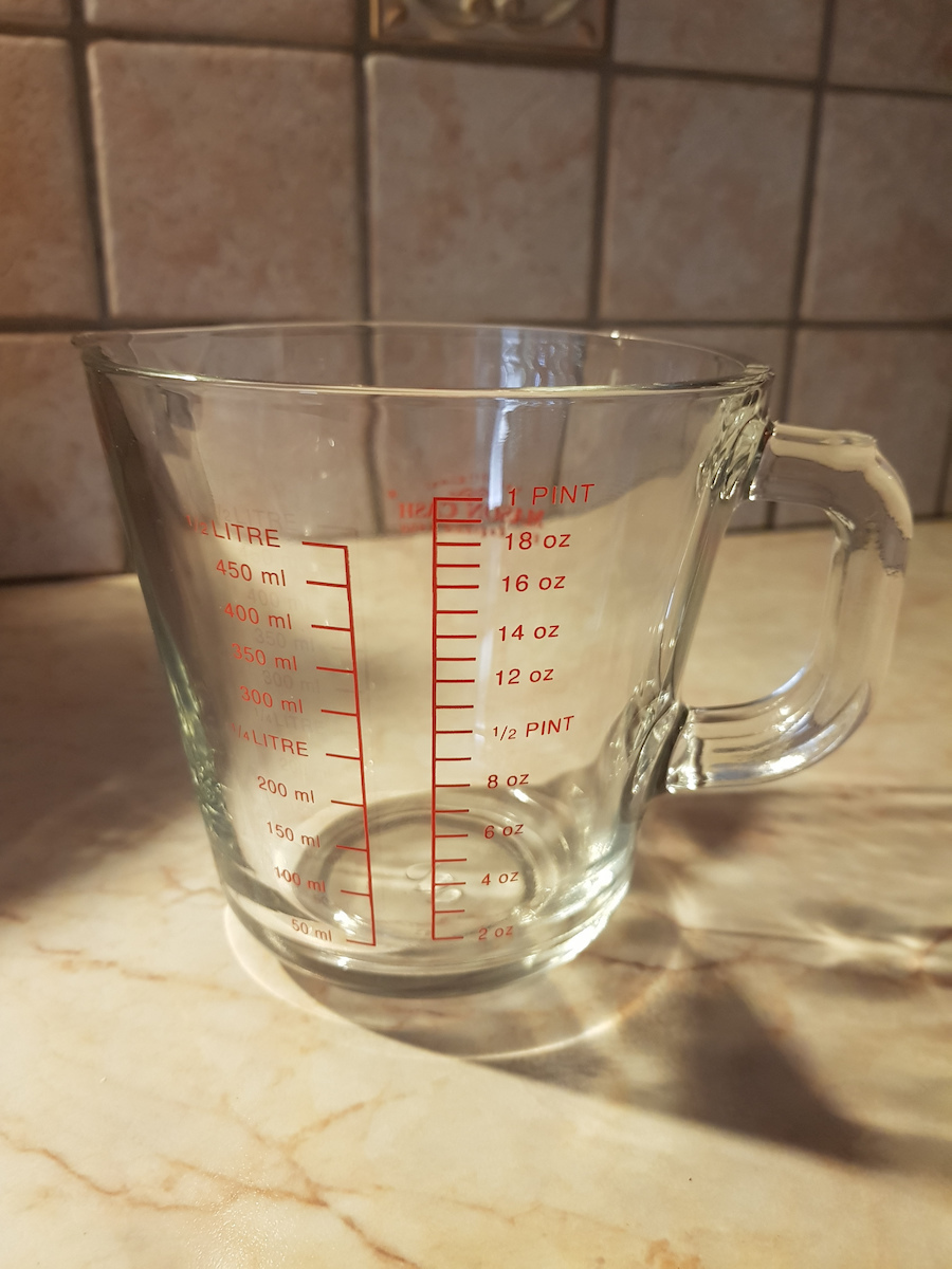 Mason Cash Glas Küchenmessgerät 500ml 1Stück