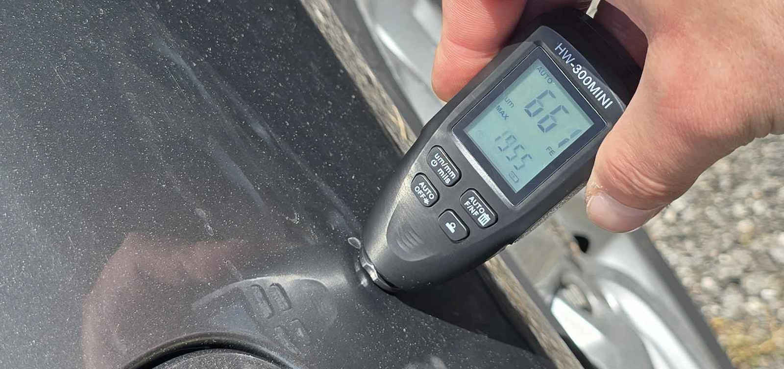 Μετρητής Πάχους Βαφής από 0 έως 2000µm