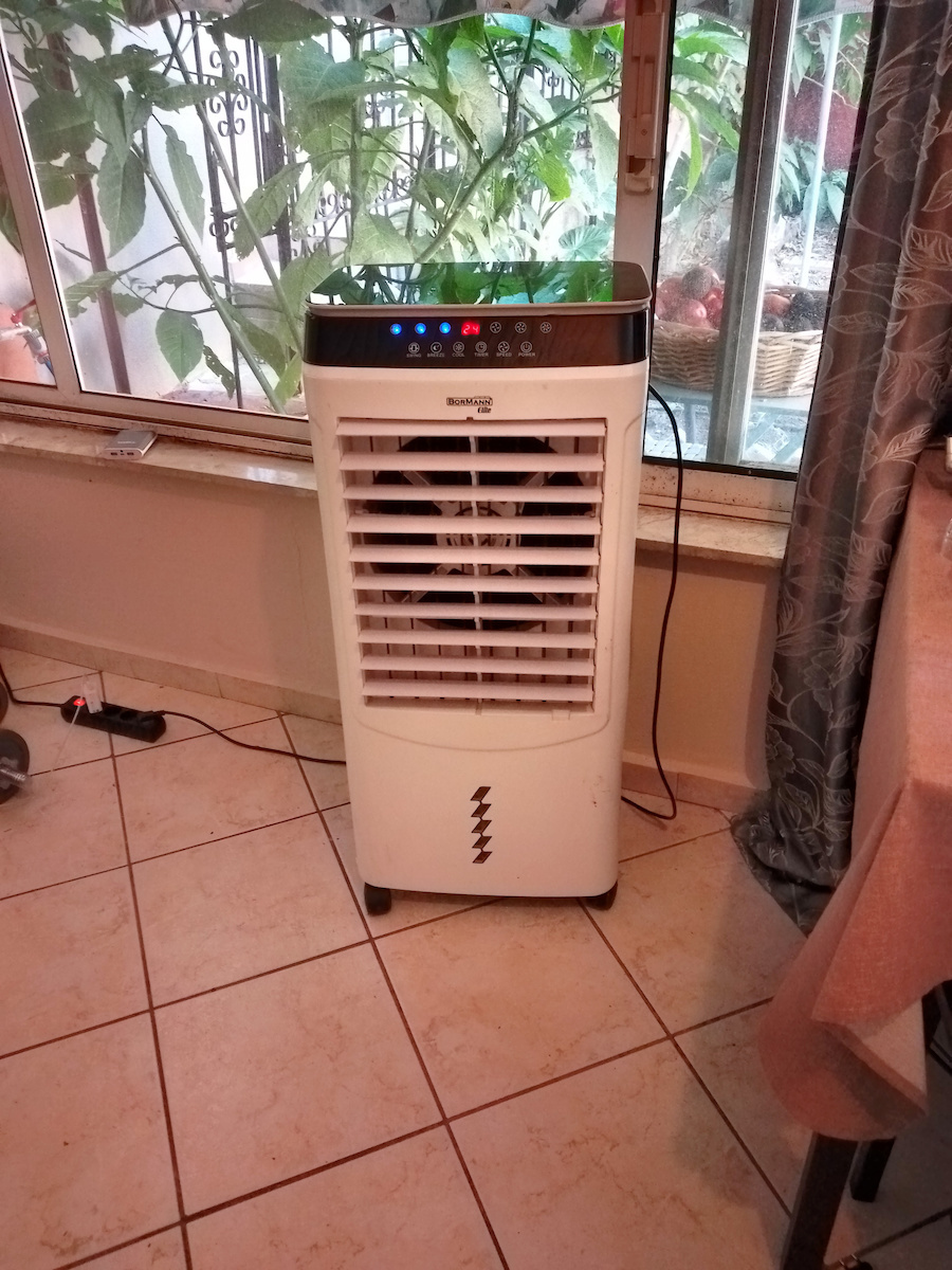 Bormann BFN5620 Luftkühler 120W mit Fernbedienung Schwarze
