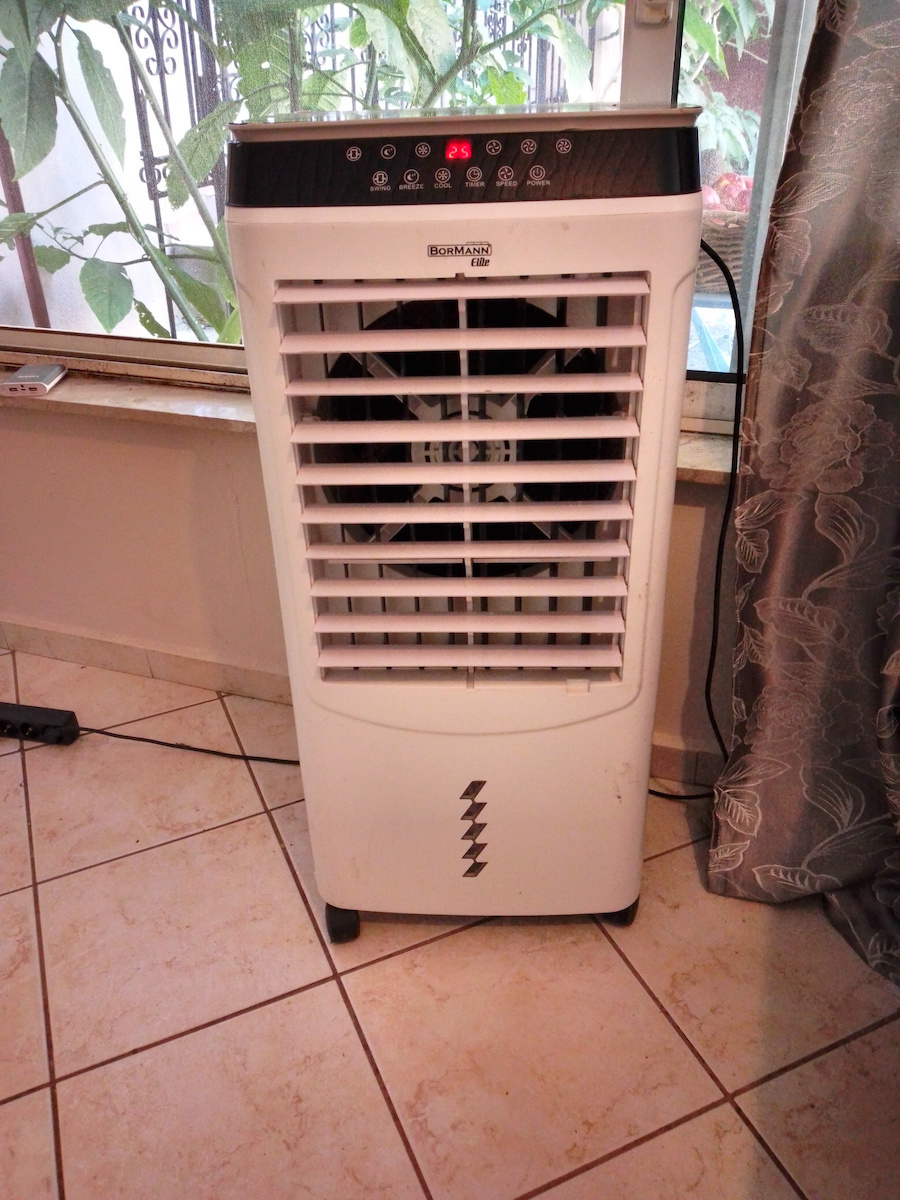 Bormann BFN5620 Luftkühler 120W mit Fernbedienung Schwarze