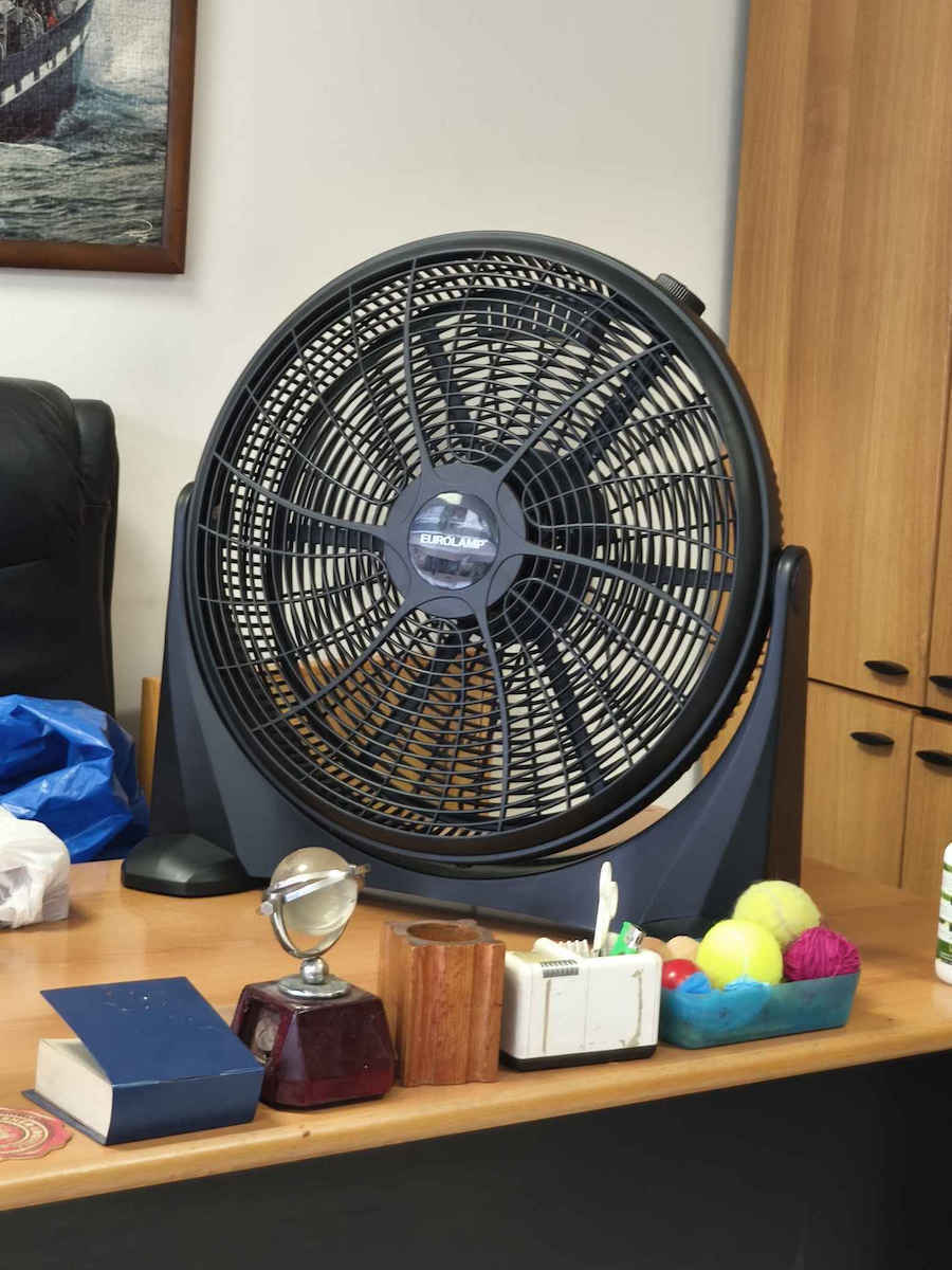 Eurolamp Box Ventilator 100W Lüfterdurchmesser 50cm Schwarz