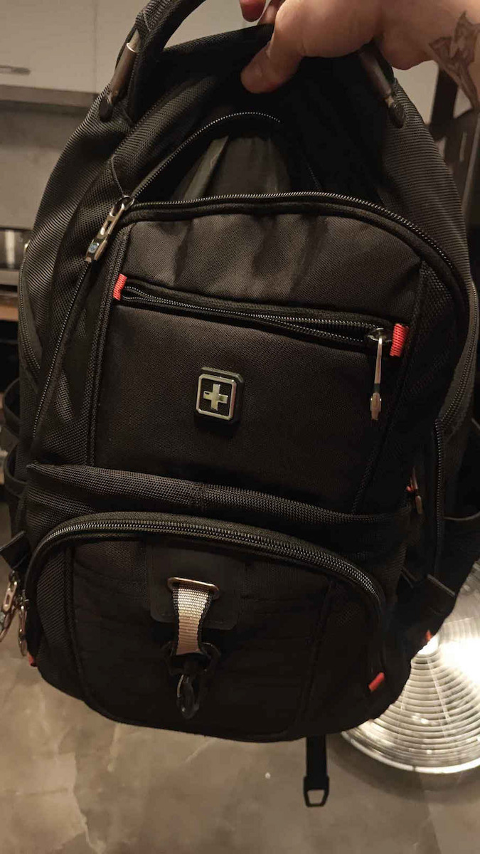 Suissewin Backpack 34lt Black
