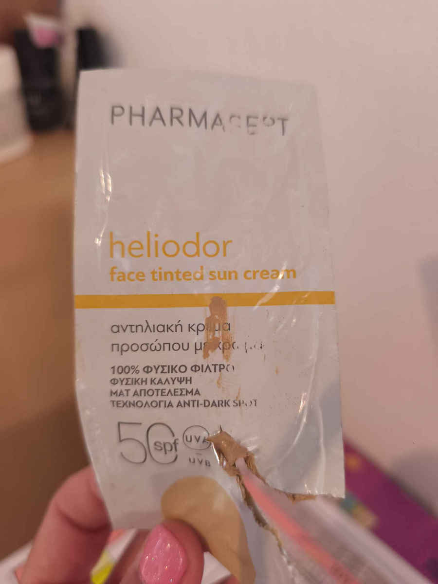 Pharmasept Heliodor Αντηλιακή Κρέμα Προσώπου SPF30 με Χρώμα 50ml