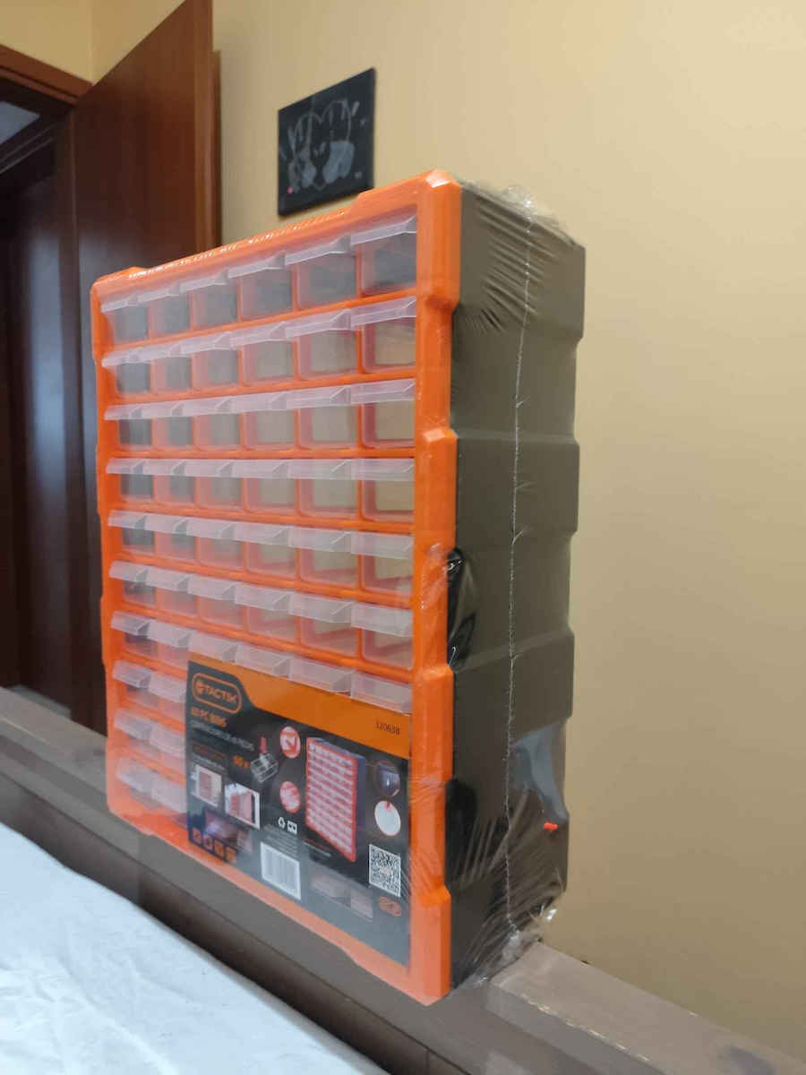 Tactix Sertar pentru scule Plastic 60 locuri L38.5xA16xÎ48.5cm.