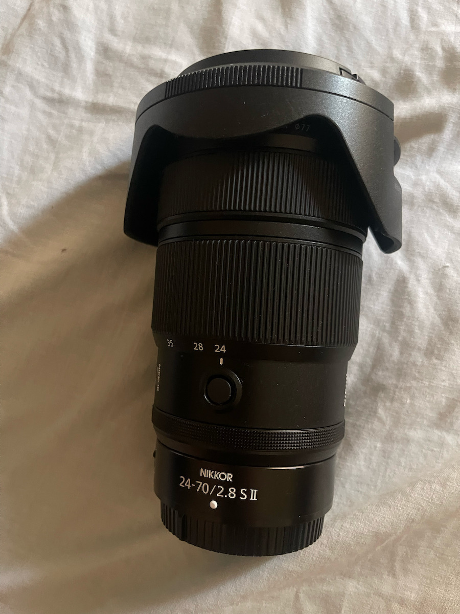 Nikon Full Frame Camera Lens Z 24-70mm f/2.8 Sii Standard Zoom for Nikon Z Mount Black
