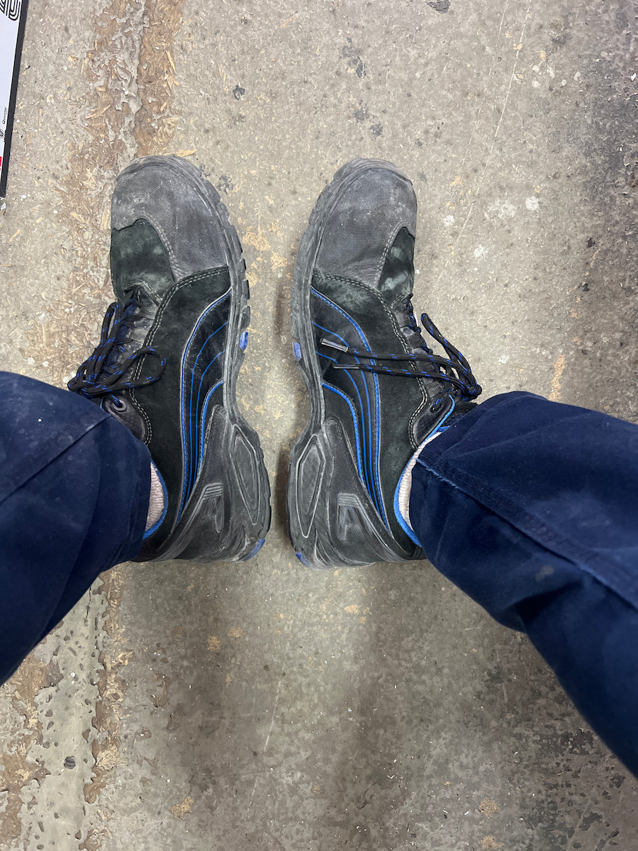 PUMA Rio Low Водоустойчив Нисък Защита Черен S3 с Сертификация P,SRC