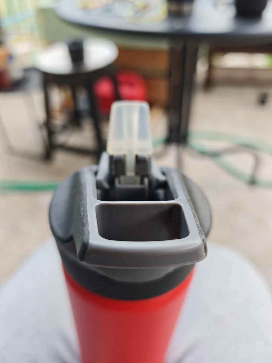 Laken Jannu Thermo Ανακυκλώσιμο Μπουκάλι Θερμός Ανοξείδωτο BPA Free 500ml Μαύρο με Επιστόμιο