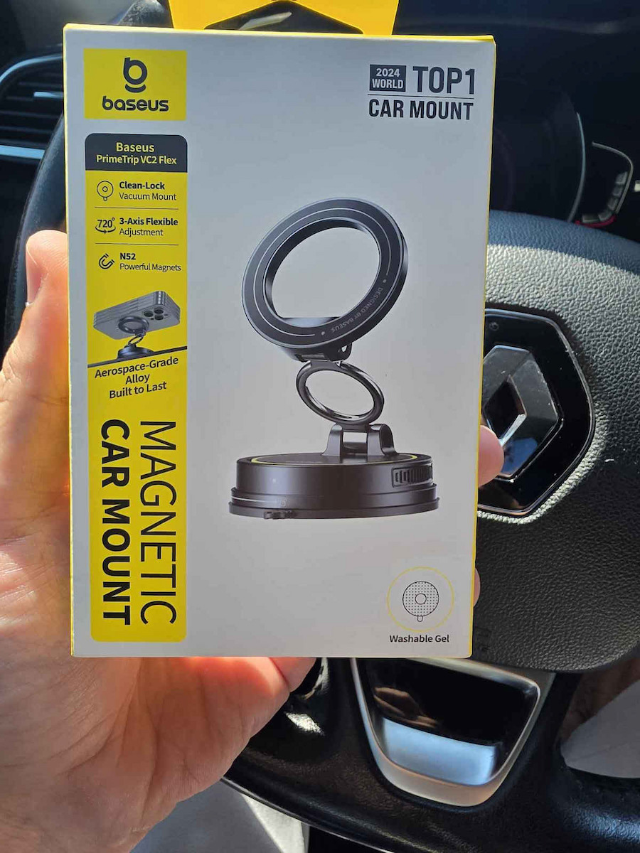 Baseus Primetrip Car Mobile Mount with Magnet Black