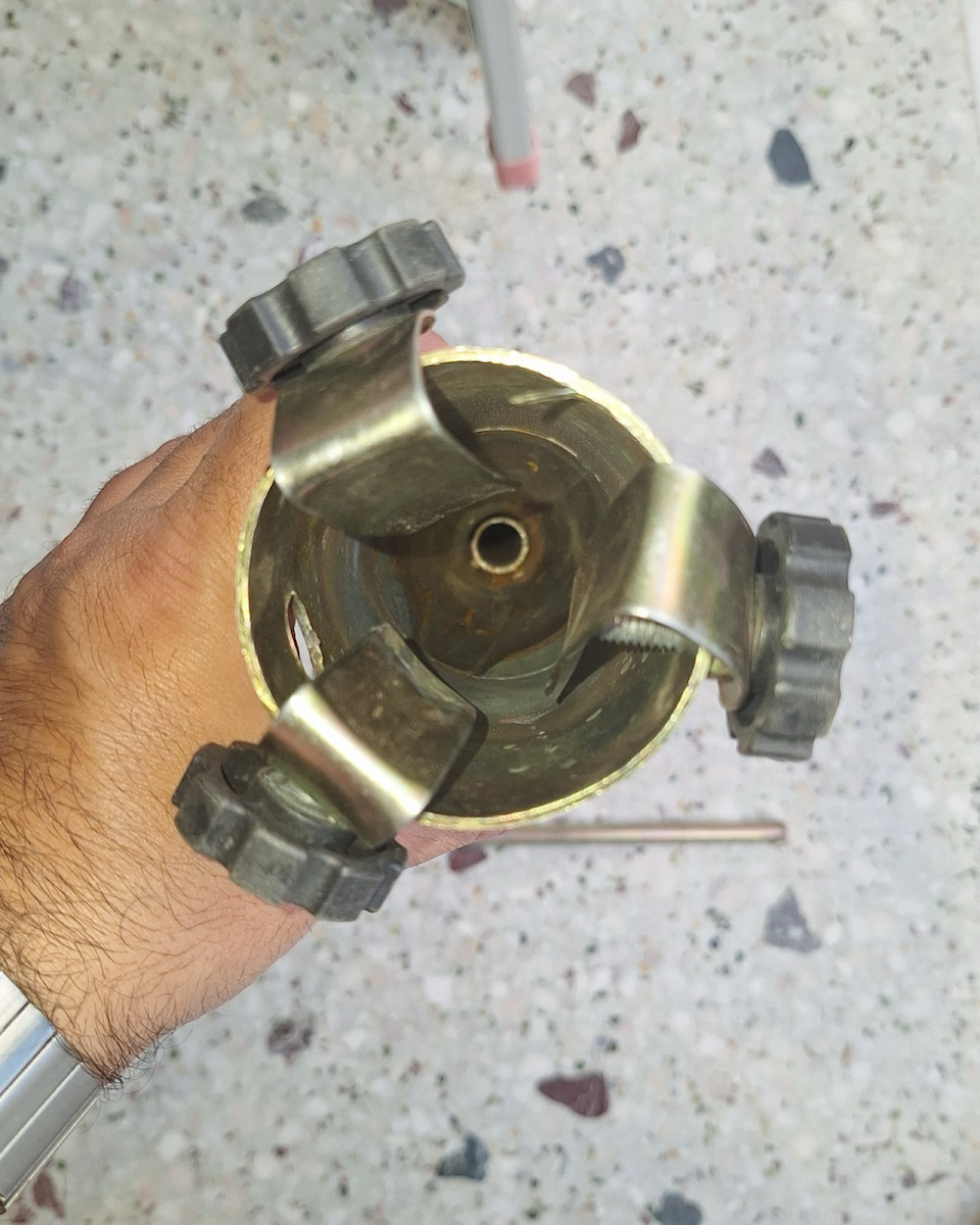 HomeMarkt Bază de Umbrelă Înșurubat Metalică 22-56mm Argintie