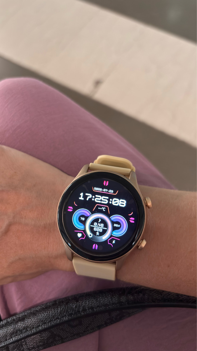 Zeblaze Btalk 3 Plus 46mm Smartwatch με Παλμογράφο (Μαύρο)