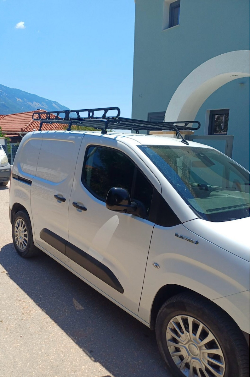 Hermes Roof Rack 180x135 Peugeot Partner Citroen Berlingo M Opel Combo E Toyota Proace City L1 18+