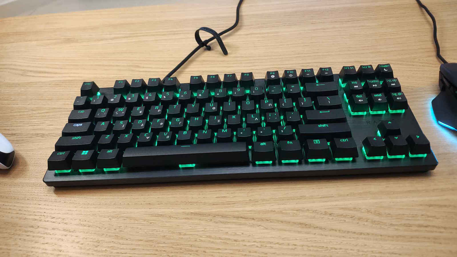 Razer Huntsman V3 X Optical Gaming Keyboard Tenkeyless with RGB Lighting Greek