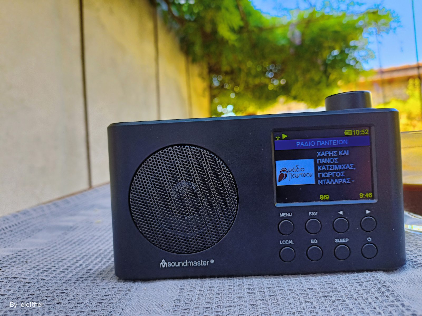 Soundmaster IR6500SW Φορητό Ραδιόφωνο Επαναφορτιζόμενο DAB με Bluetooth και USB Μαύρο