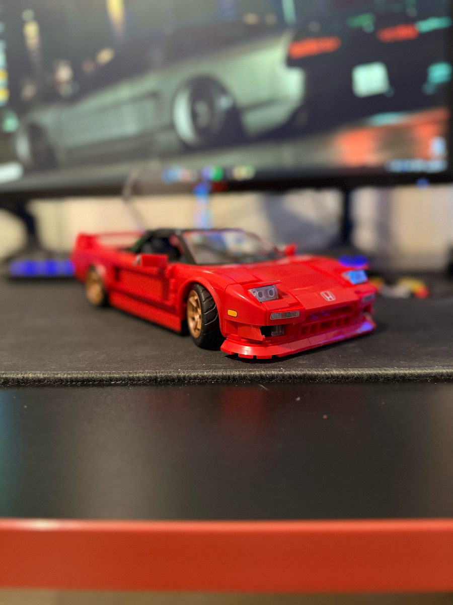Mattel Brick Shop Τουβλάκια Hot Wheels ’90 Acura NSX για 10+ Ετών 876τμχ