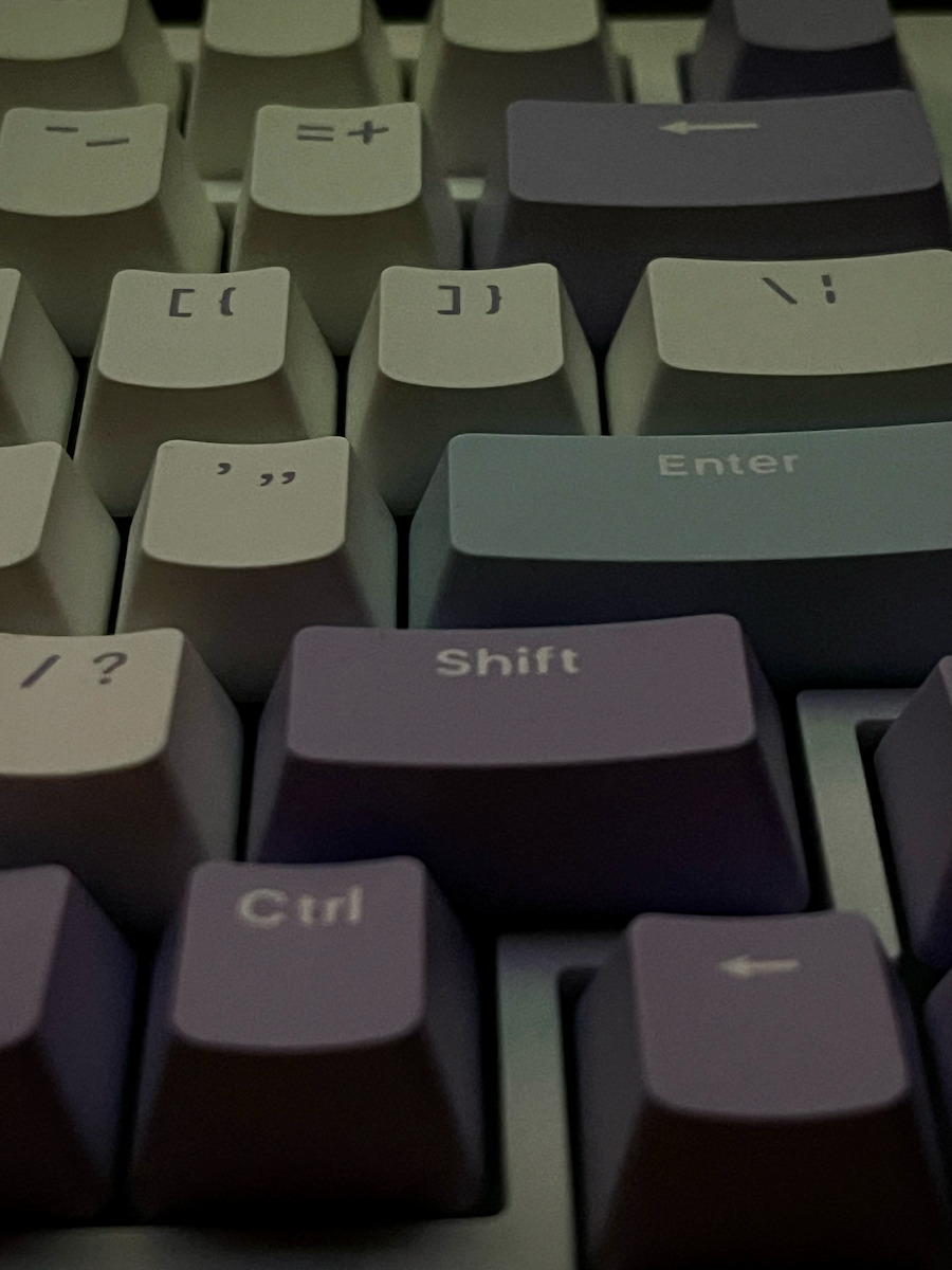 Ajazz AK820 Gaming Μηχανικό Πληκτρολόγιο 75% με RGB φωτισμό (Αγγλικό US)
