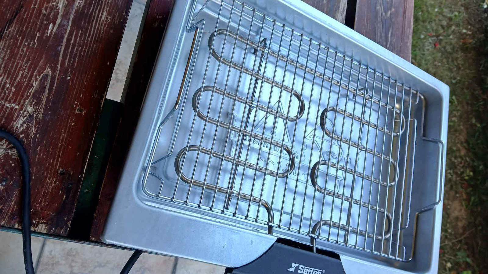 Serton DF Tabletop Grătar Electric Grătar 2000W cu Termostat Reglabil 37.5bucx24buccm