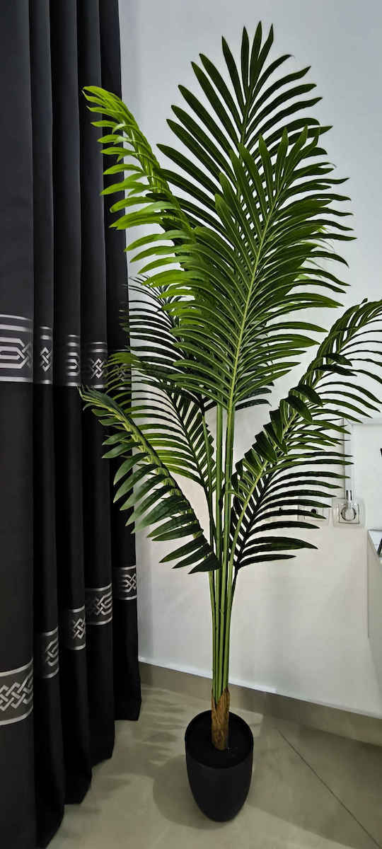 Medrelaxhome Decorative Artificial Palm Tree Plant H140cm