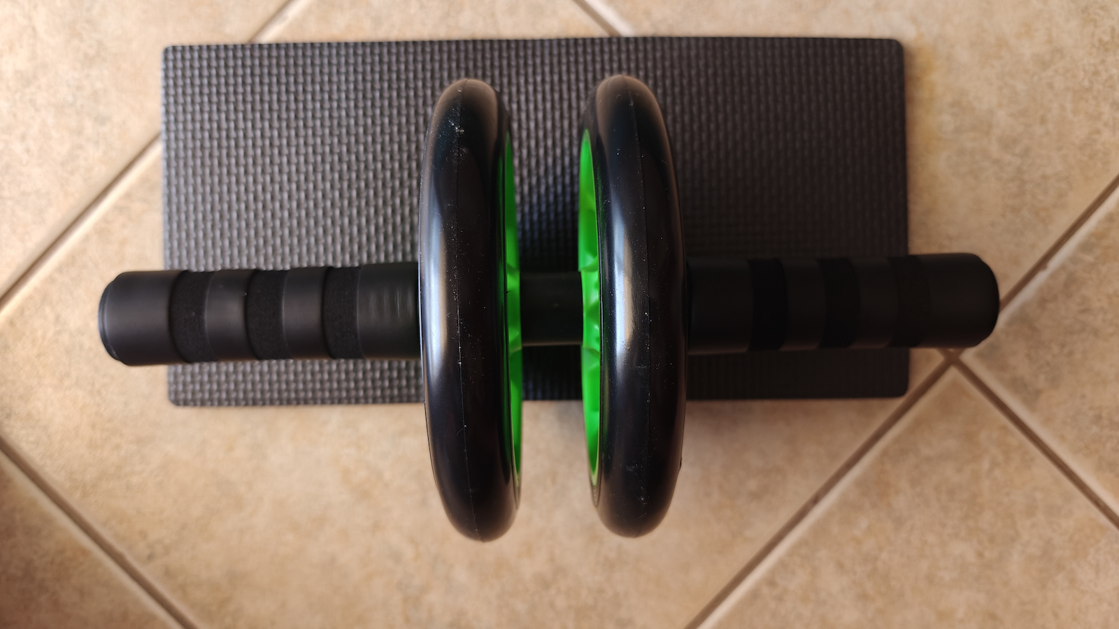 Superboost GYM-0001 Rad Grün Anti-Rutsch-Griffe / Matte