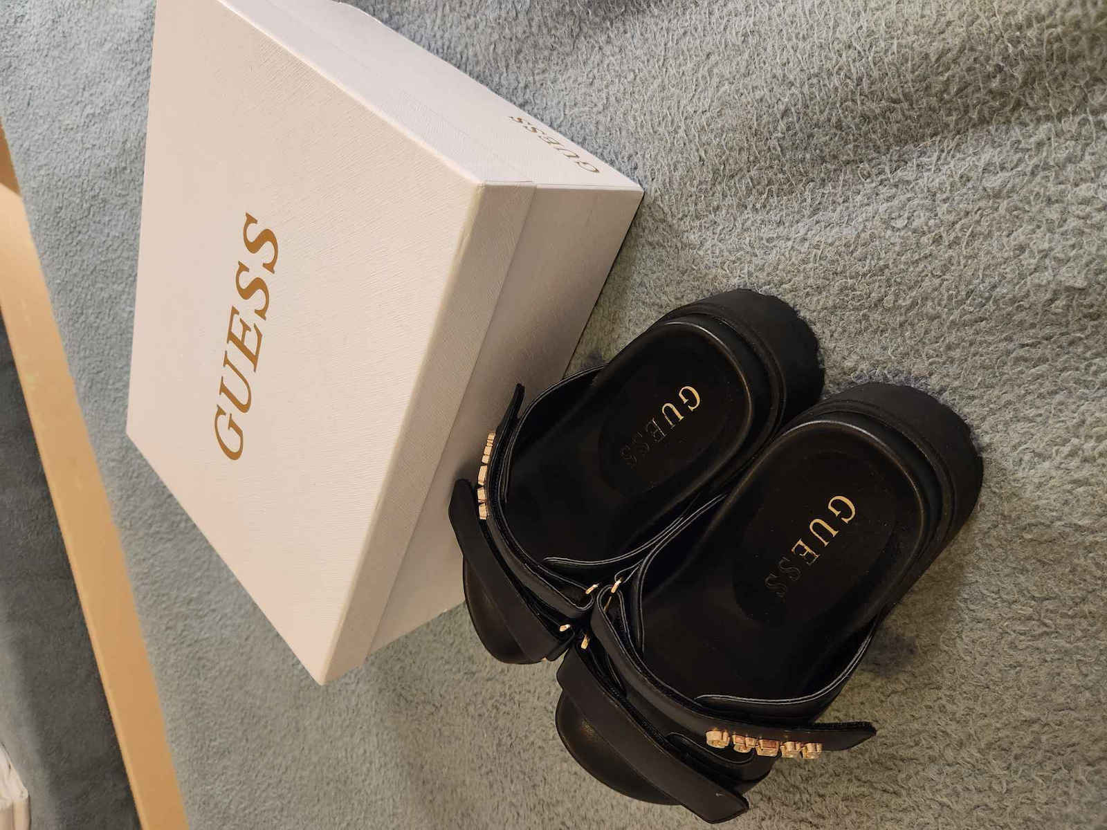 Women's Flatform Sandals Black