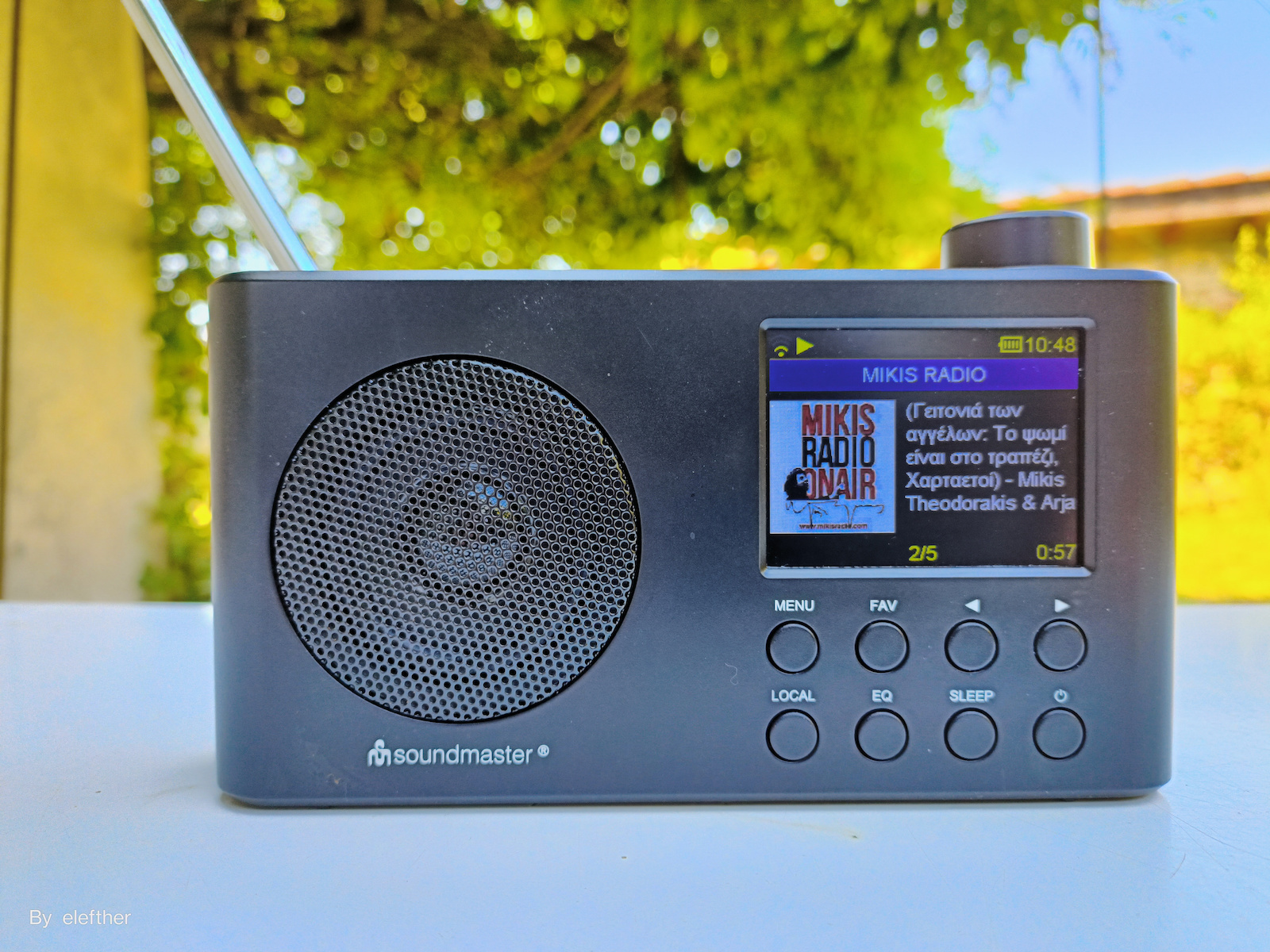 Soundmaster IR6500SW Portable Radio Rechargeable DAB with Bluetooth and USB Black