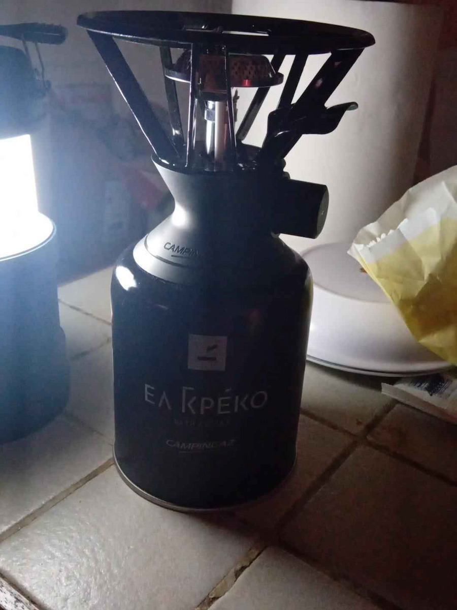 El Greko Master Aragaz Cu Gaz Lichid Cu Aprindere Automată