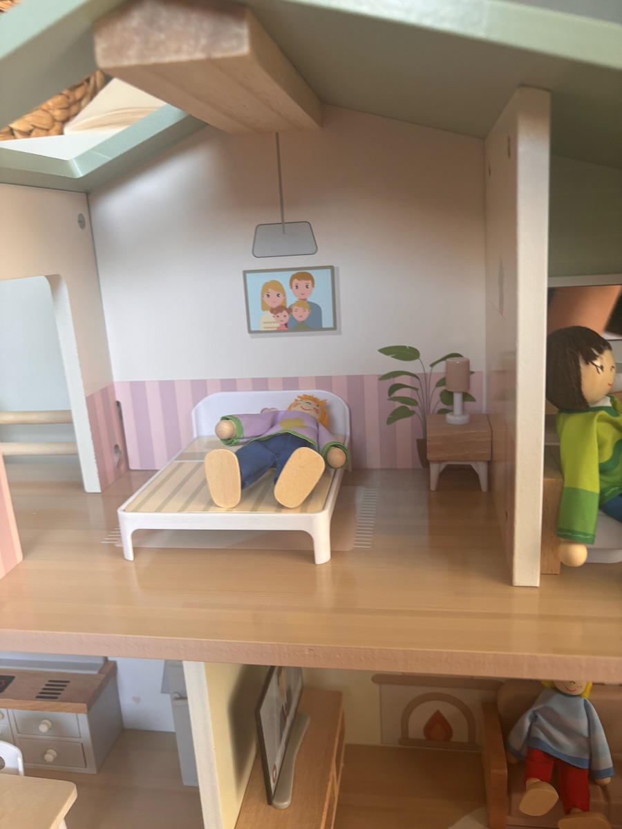 Luna Wooden Dollhouse