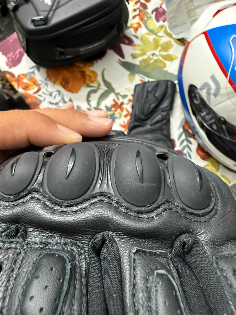 Dainese Impeto De vară Bărbătești Mănuși de motocicletă Din piele Impermeabil Negre