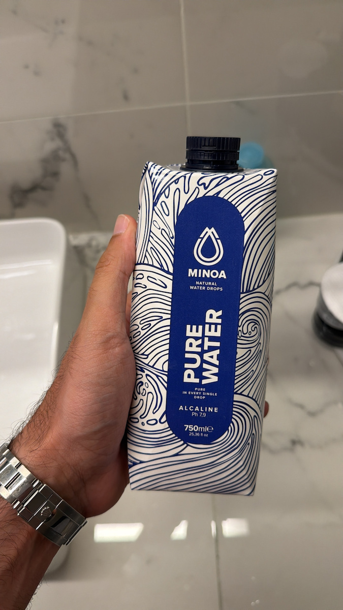 Minoa Water Φυσικό Μεταλλικό Νερό 12x1lt