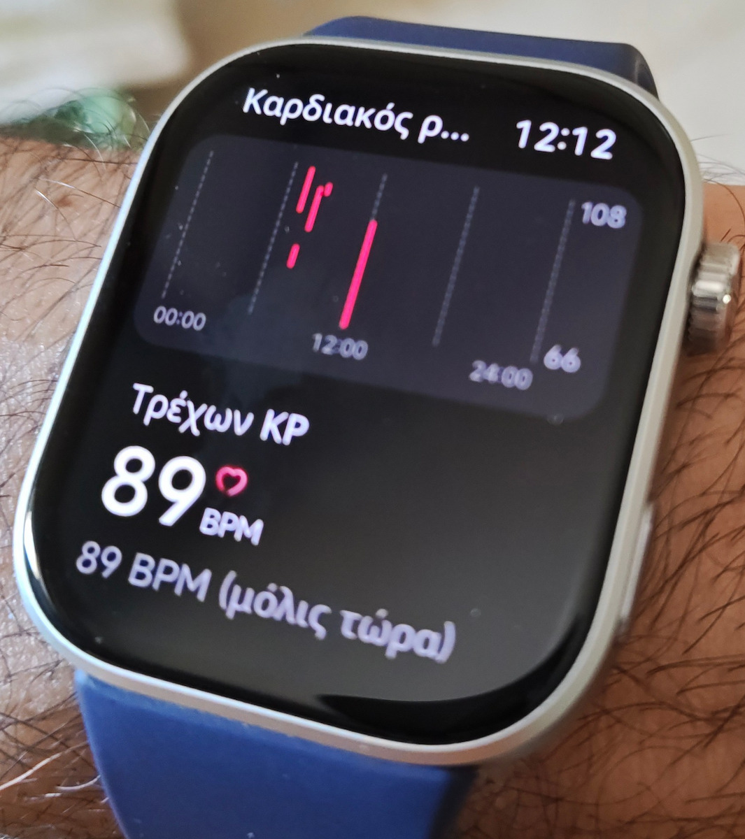 Xiaomi Redmi Watch 6 Алуминий 46мм с Пулсомер (Ледено Син)