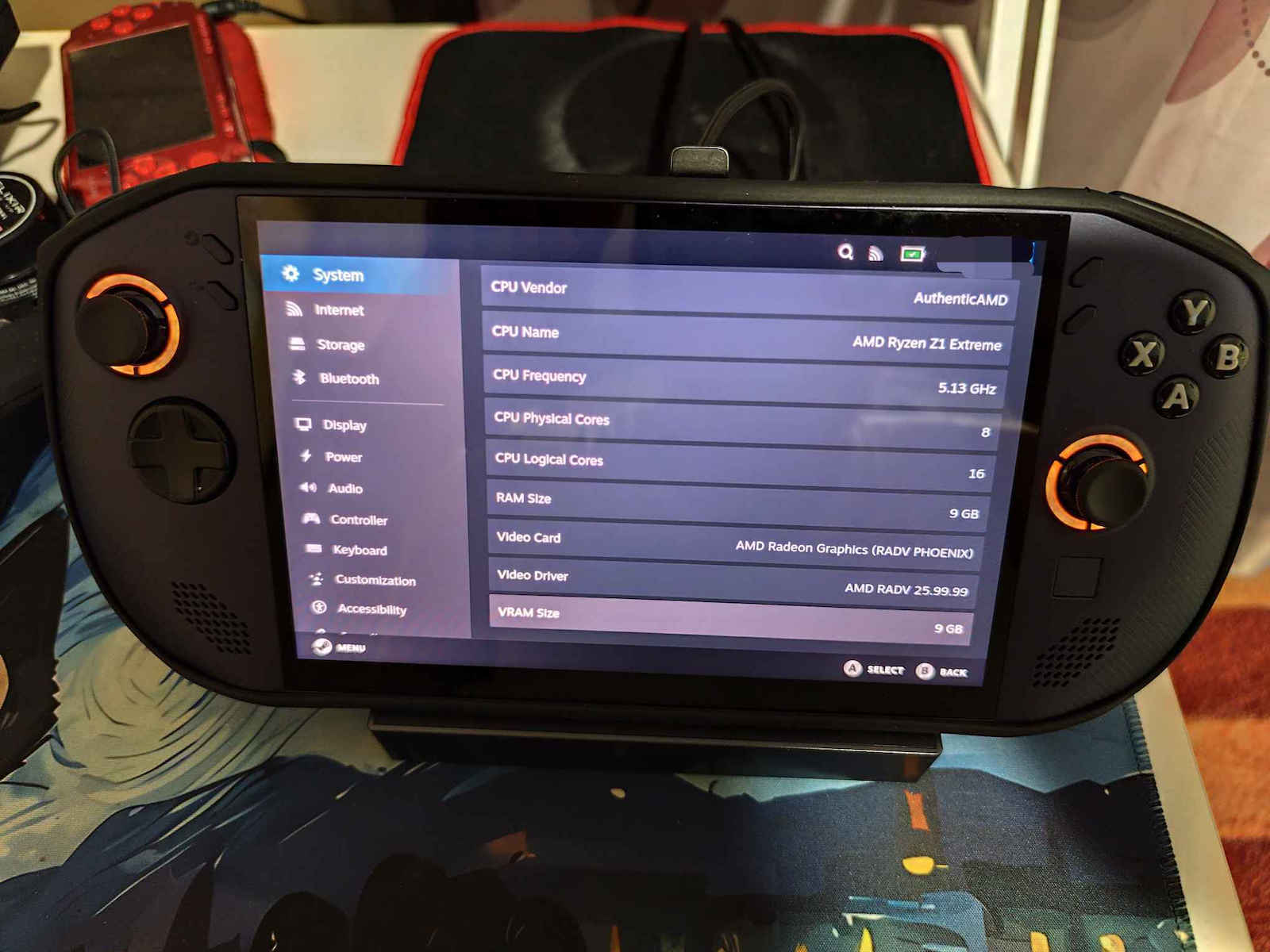 Lenovo Legion Go S (Z1 Extreme) 512GB / 16GB RAM Nebula Nocturne SteamOS