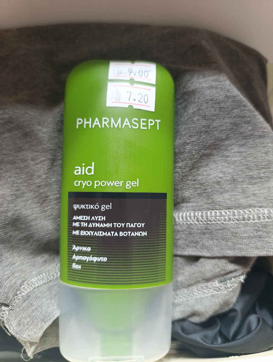 Pharmasept Tol Velvet Aid Cryo Power Γέλη Κρυοθεραπείας 100ml