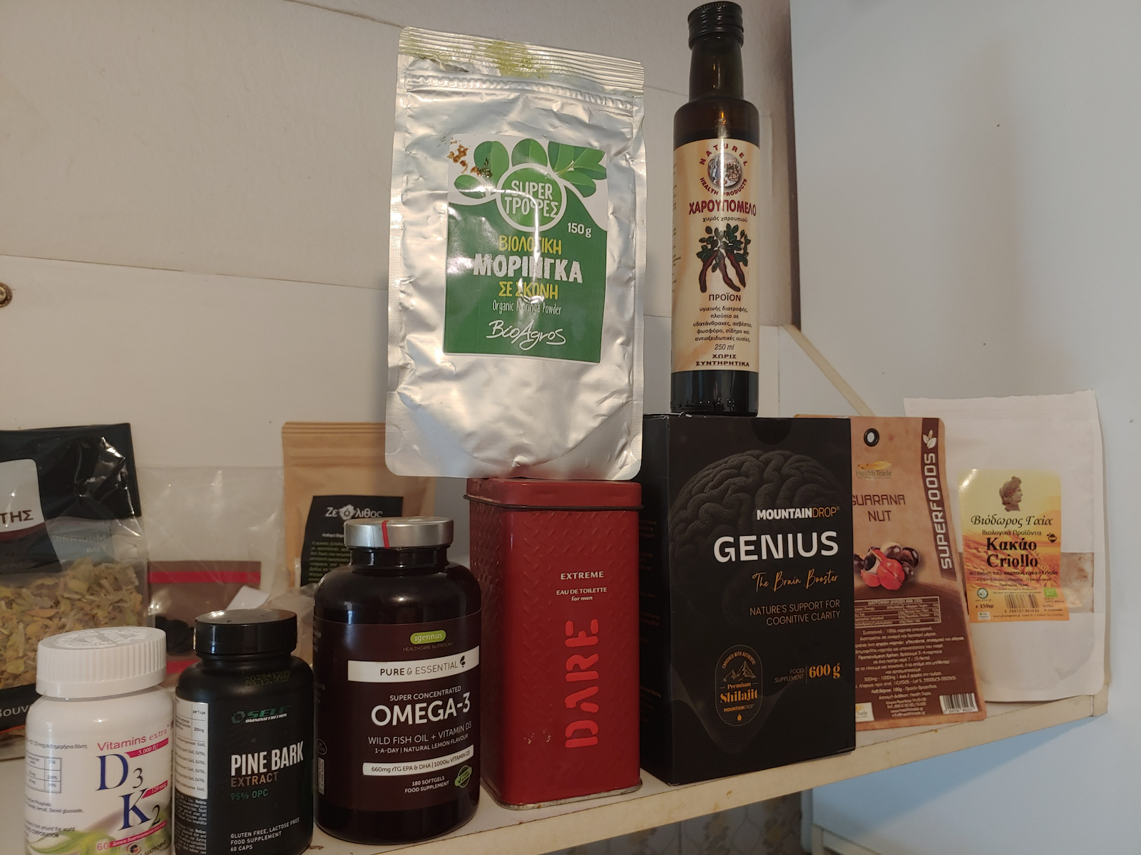 Mountaindrop Genius 800mg Supplement for Memory & Focus 450gr