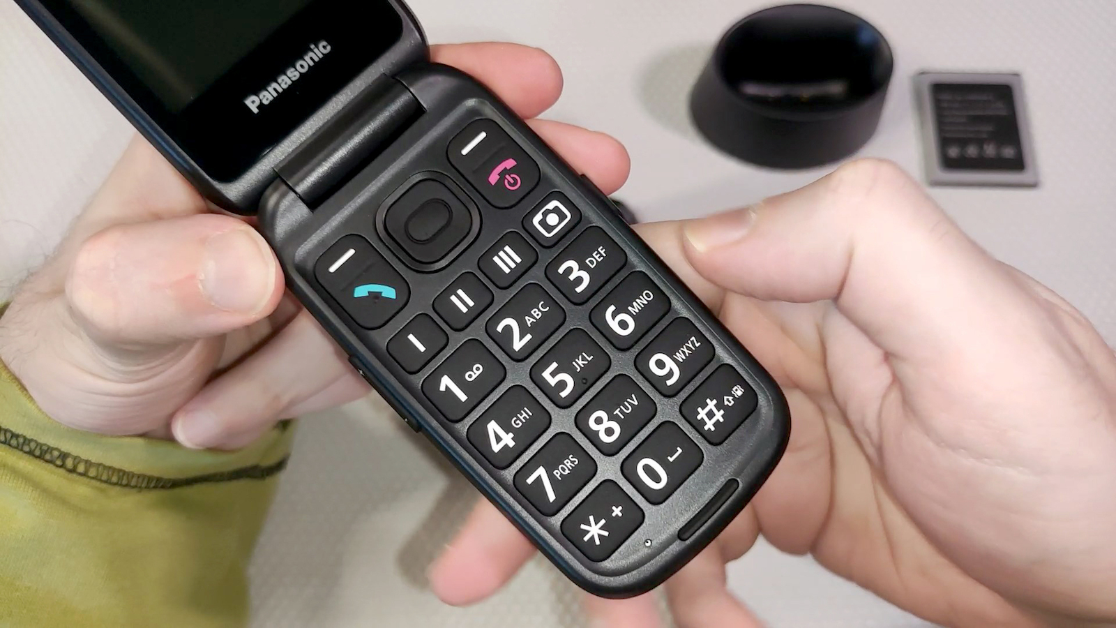 Panasonic KX-TU550 Single SIM Telefon Mobil Rezistent Albastru