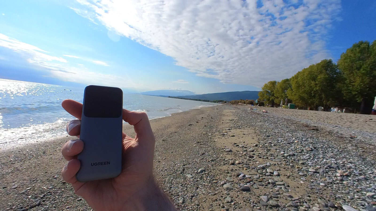 Ugreen PB724 Power Bank 12000mAh 100W με Θύρα USB-A και Θύρα USB-C Power Delivery / Quick Charge / PPS Γκρι