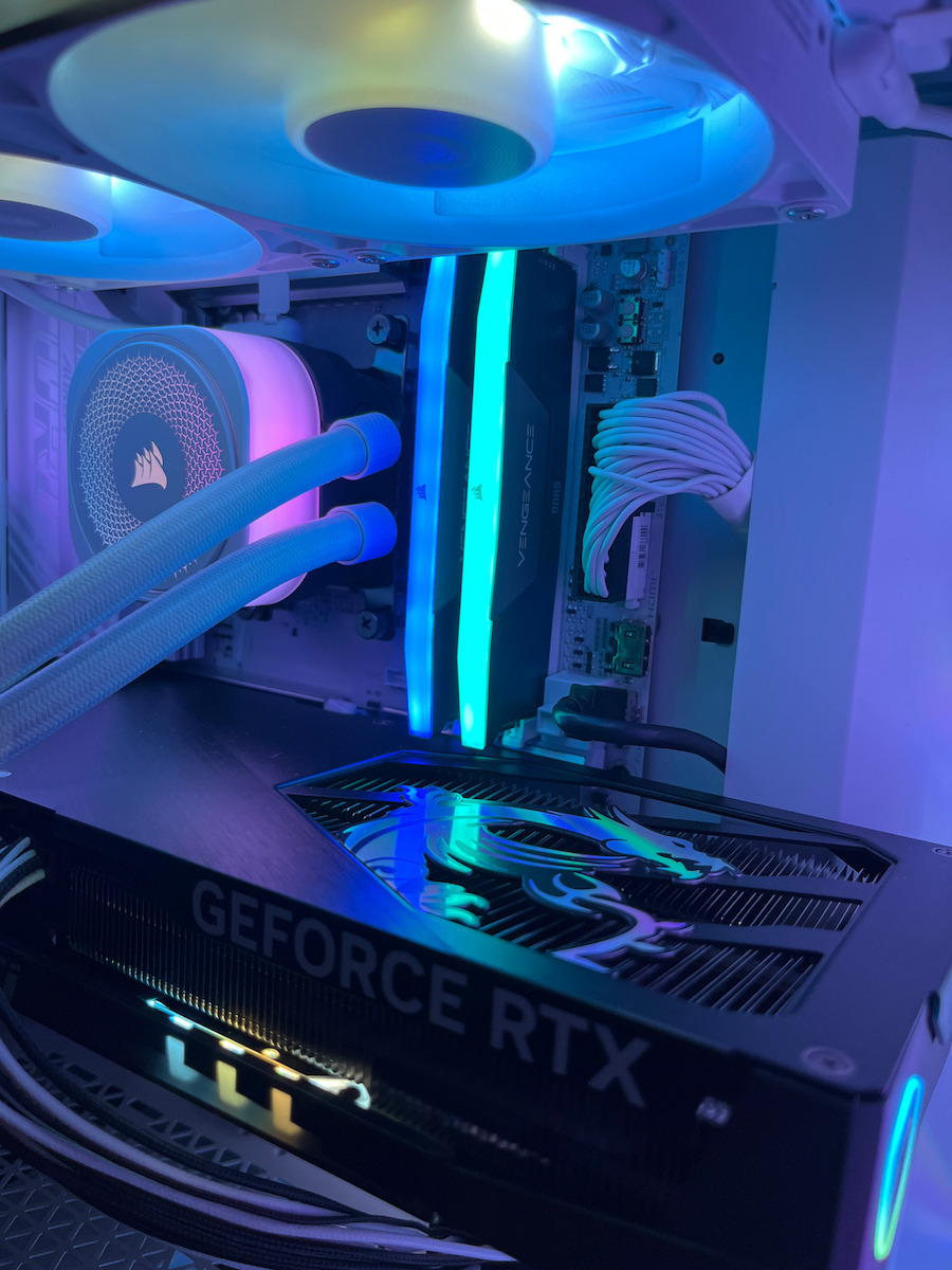 Corsair Vengeance RGB DDR5 32GB RAM with 2x16GB Modules and Speed 6000 for Desktop
