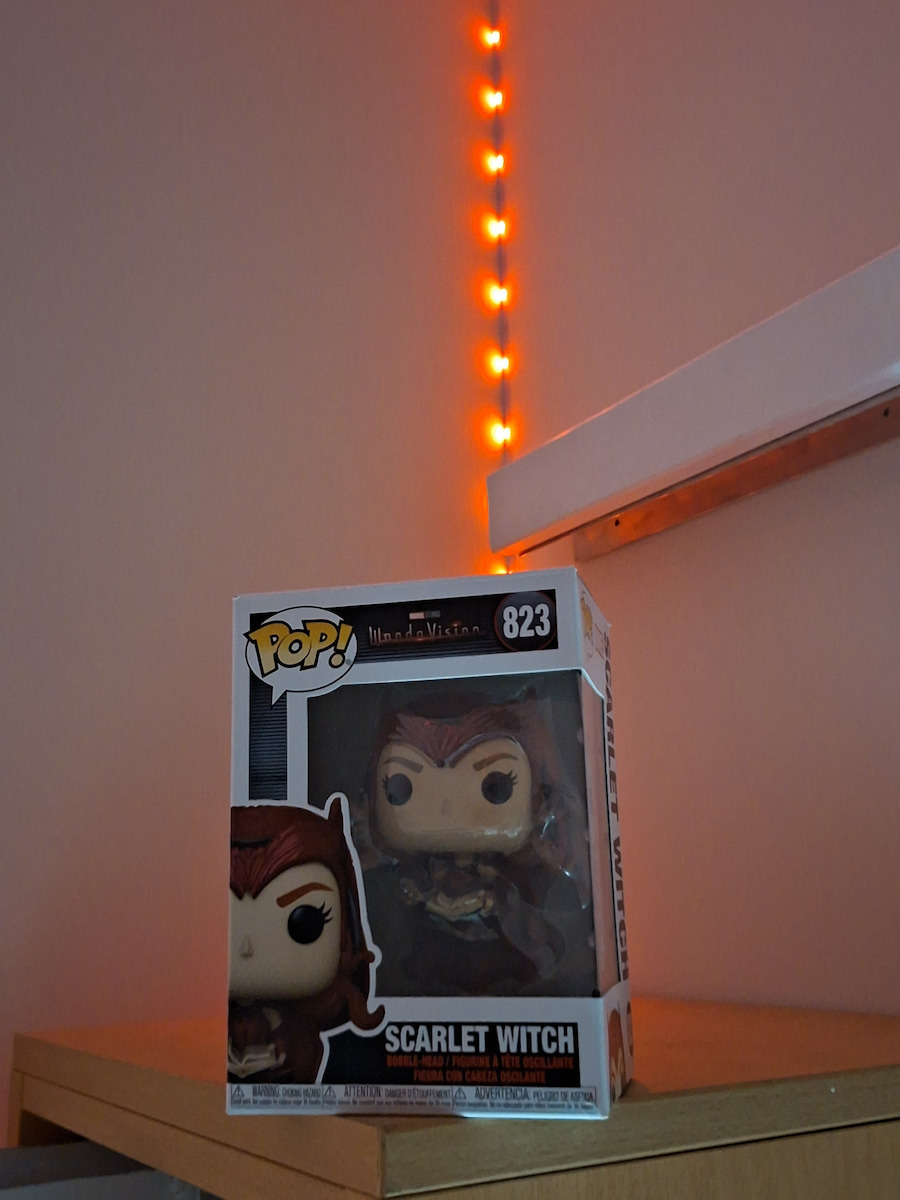 Funko Pop! Marvel: Doctor Strange im Multiversum des Wahnsinns - Scarlet Witch 1007 Wackelkopf Chase