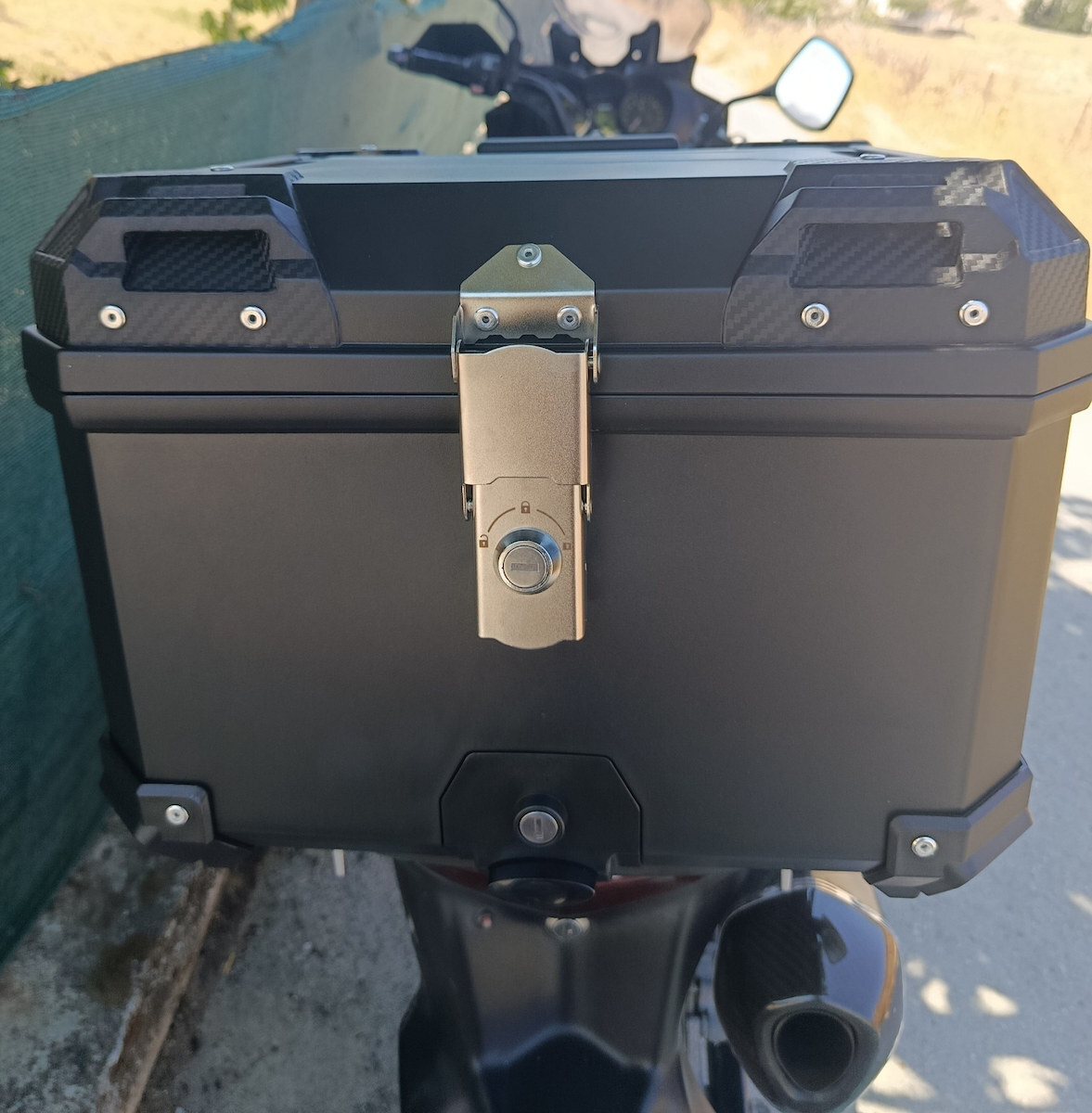 Maximus MX599 Motorcycle Top Case 45lt Black
