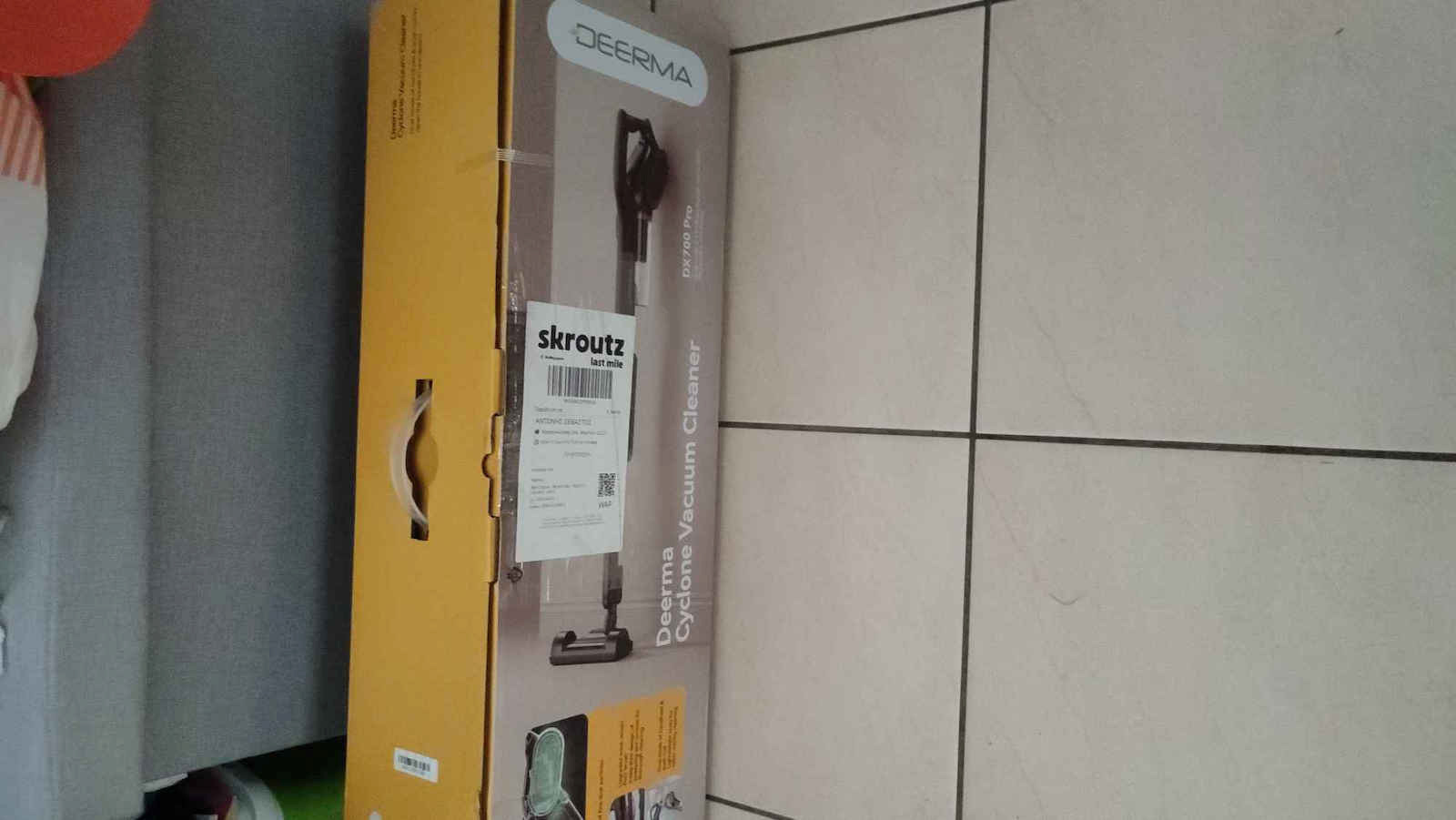 Deerma DX700 Pro Електрическа Прахосмукачка 2 в 1 Stick и Ръчна 650W Черна