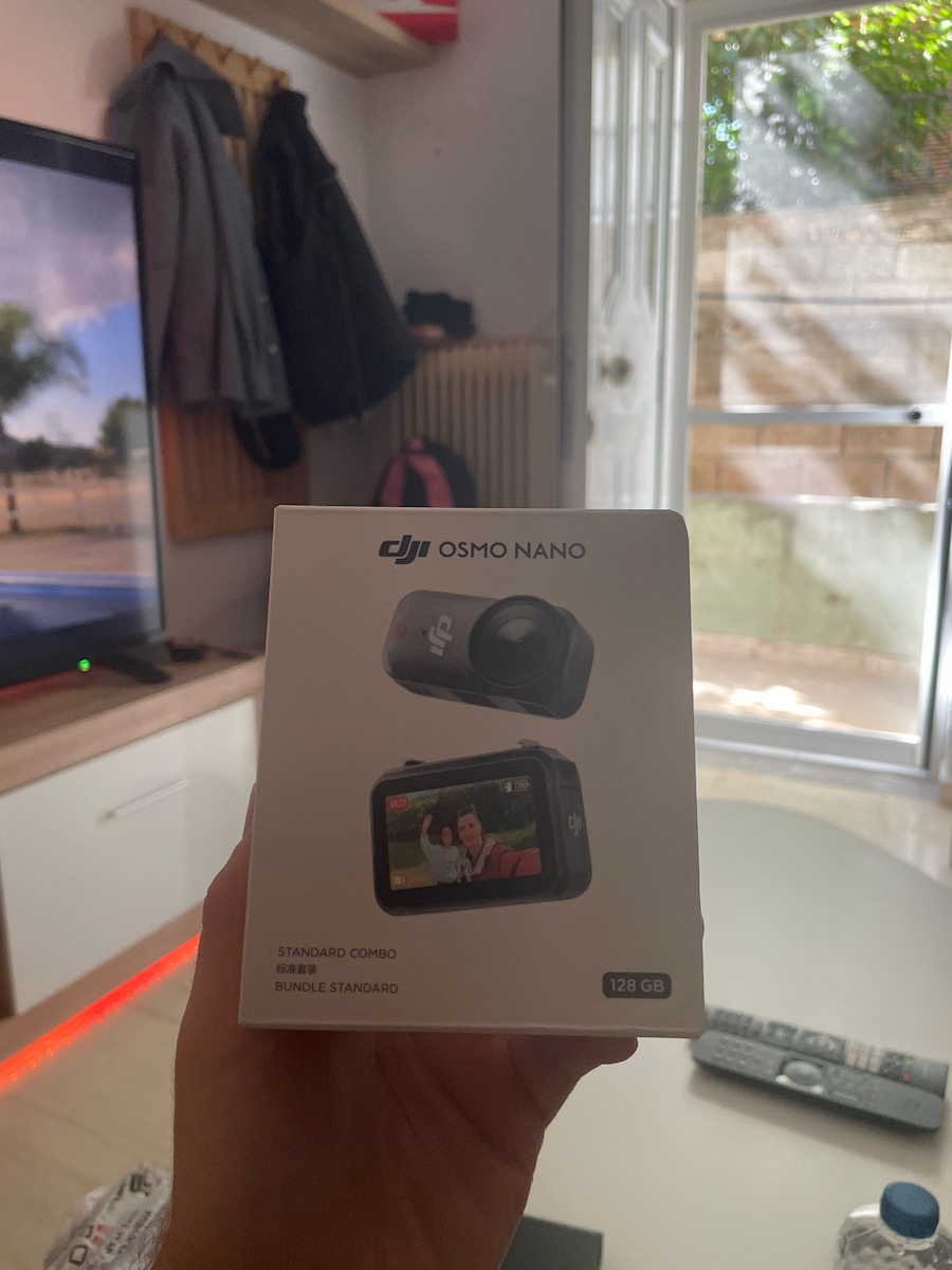 DJI Osmo Nano 64GB Action Camera 4K Ultra HD Υποβρύχια Standard Combo με Οθόνη Αφής 1.96" και Wi-Fi Μαύρη