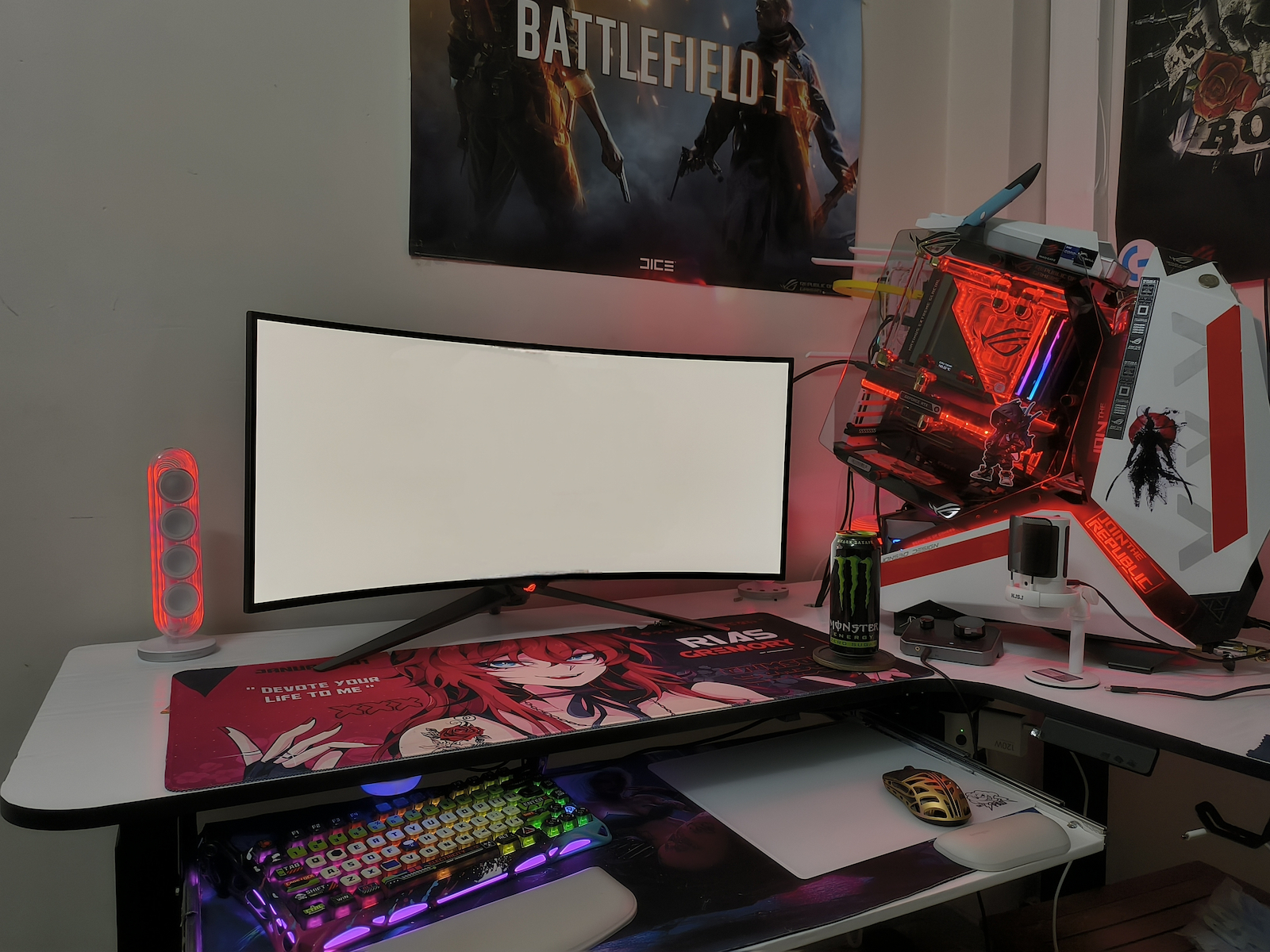 Jonsbo MOD5 Voller Turm Computergehäuse Weiß
