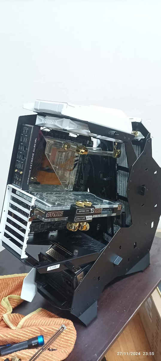 Jonsbo MOD5 Voller Turm Computergehäuse Weiß